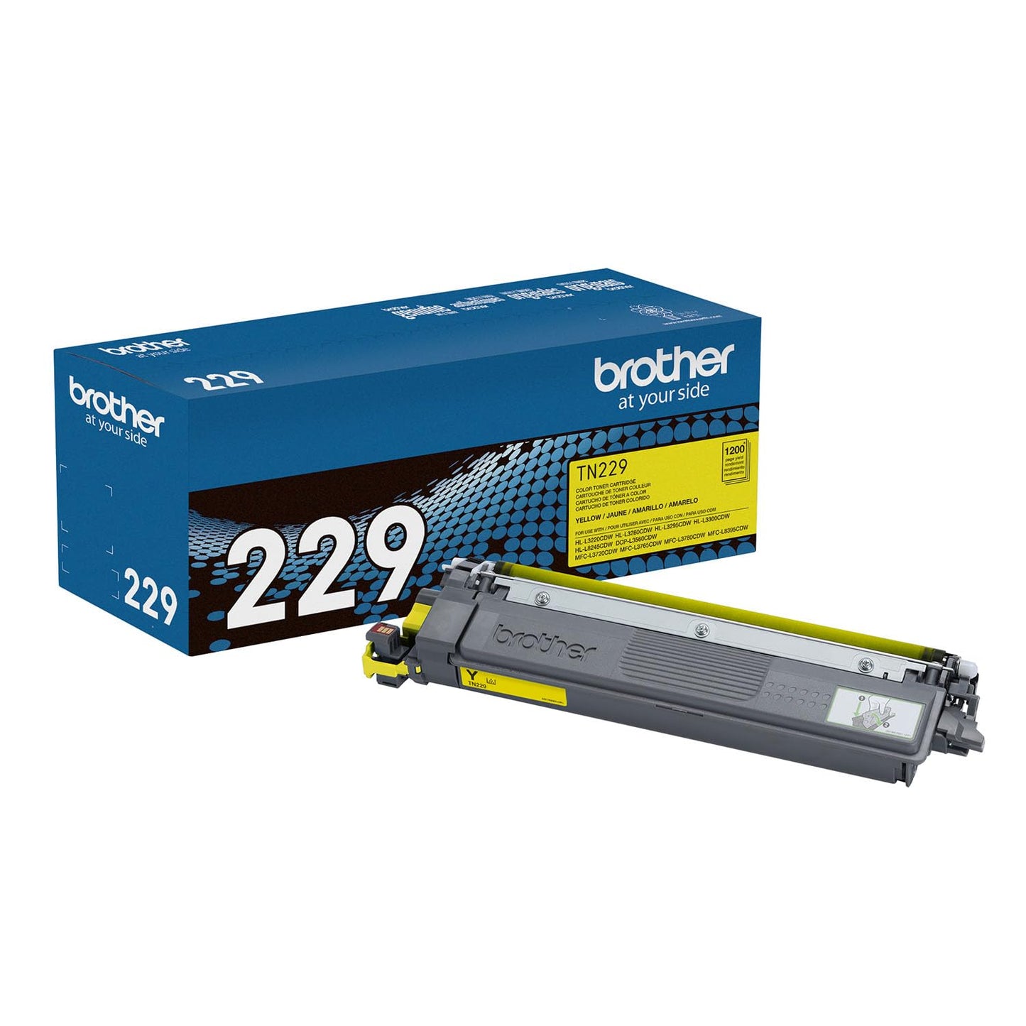 Brother Genuine TN229M Standard Yield Magenta Toner Cartridge