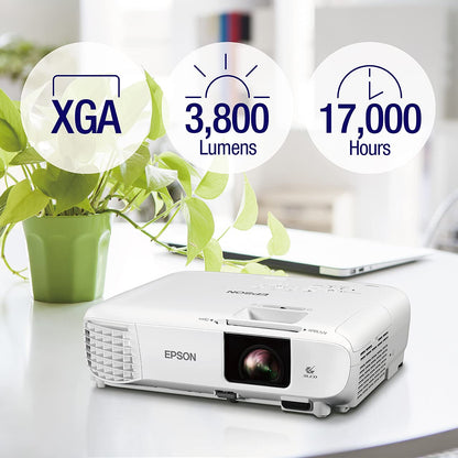 Epson PowerLite 118 XGA 3LCD Classroom Projector 3800 lumens, V11HA03020