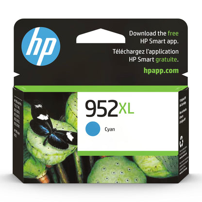 HP 952XL High Yield Ink Cartridge - Cyan