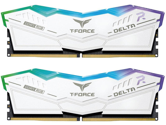 Team T-Force Delta RGB 64GB (2 x 32GB) 288-Pin PC RAM DDR5 5600 (PC5 44800)