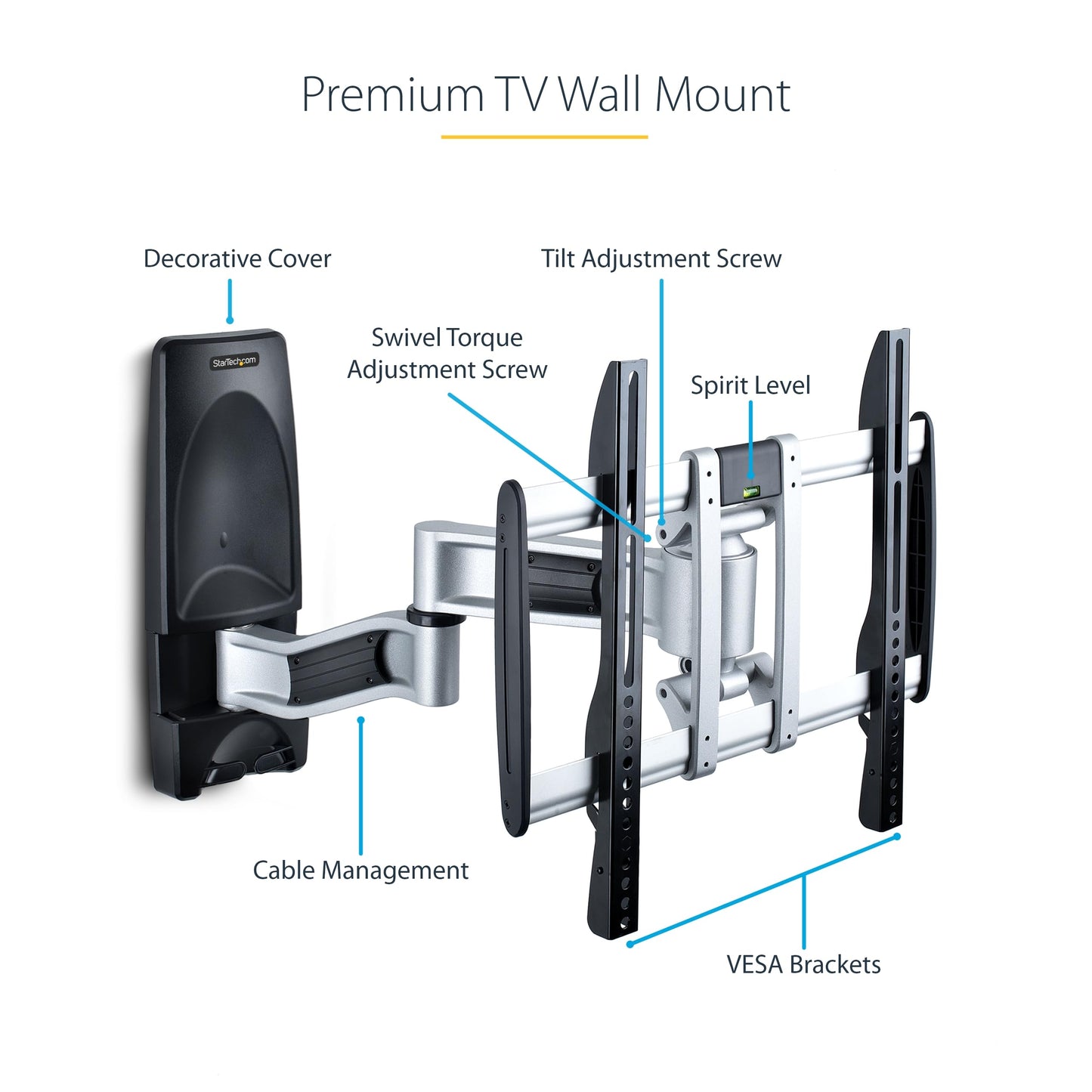 ARTICULATING TV WALL MOUNT -