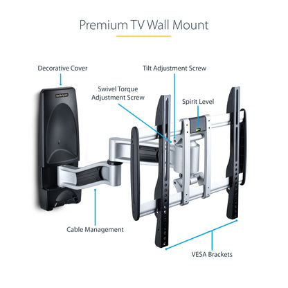 ARTICULATING TV WALL MOUNT -