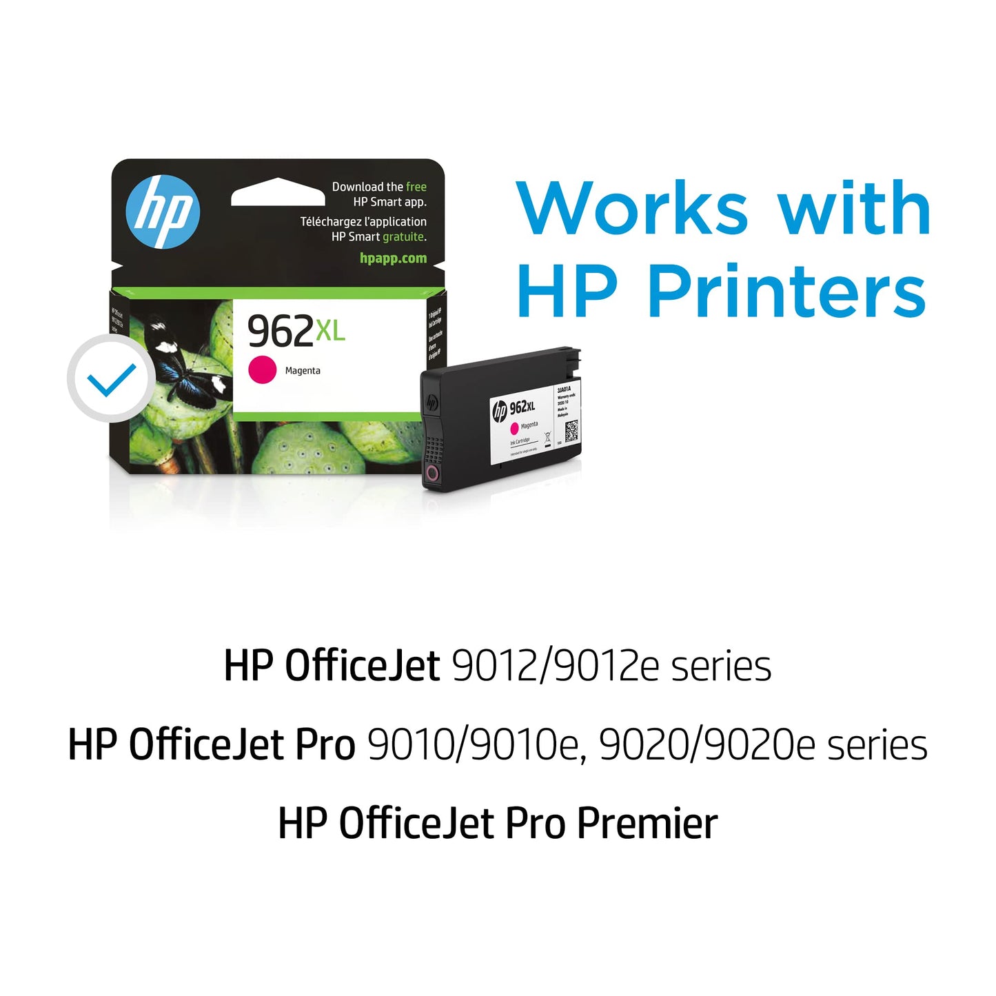 HP 962XL High Yield Ink Cartridge - Magenta