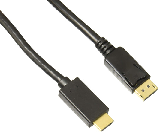 AddOn 3ft DisplayPort Male to HDMI Male Black Cable (Requires DP++)