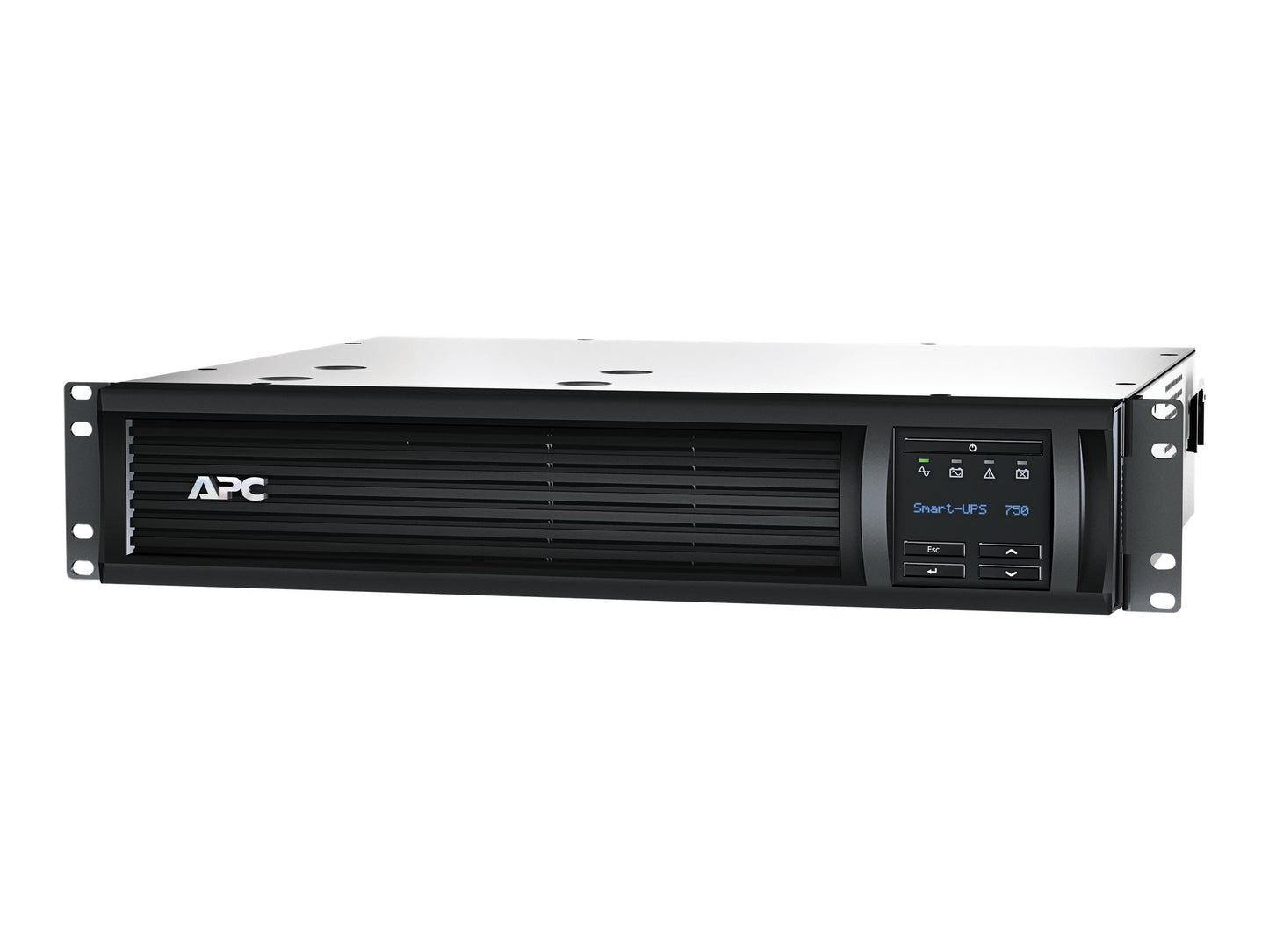 APC SMT750RM2UC 750 VA 500 Watts 120V 6 Outlets Pure Sinewave Smart-UPS with