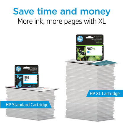 HP 962XL High Yield Ink Cartridge - Cyan