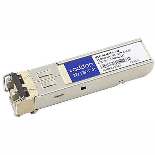 AddOn Cisco GLC-SX-MM Compatible 1000Base-SX SFP Transceiver (MMF, 850nm, 550m,