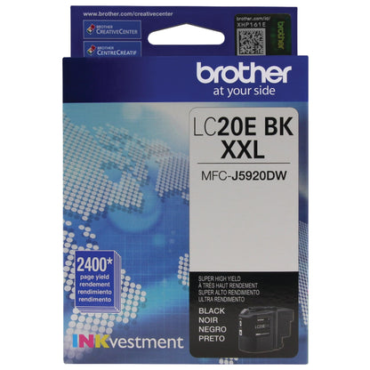 Brother LC20EBK Super High Yield Ink Cartridge - Black