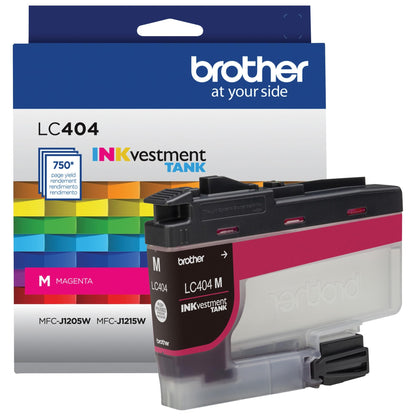 Brother LC404MS INKvestment Ink 750 Page-Yield Magenta