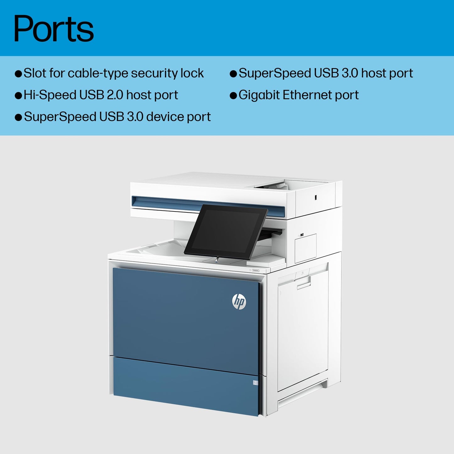 HP LaserJet Enterprise 5800dn Wired Laser Multifunction Printer  6QN29ABGJ