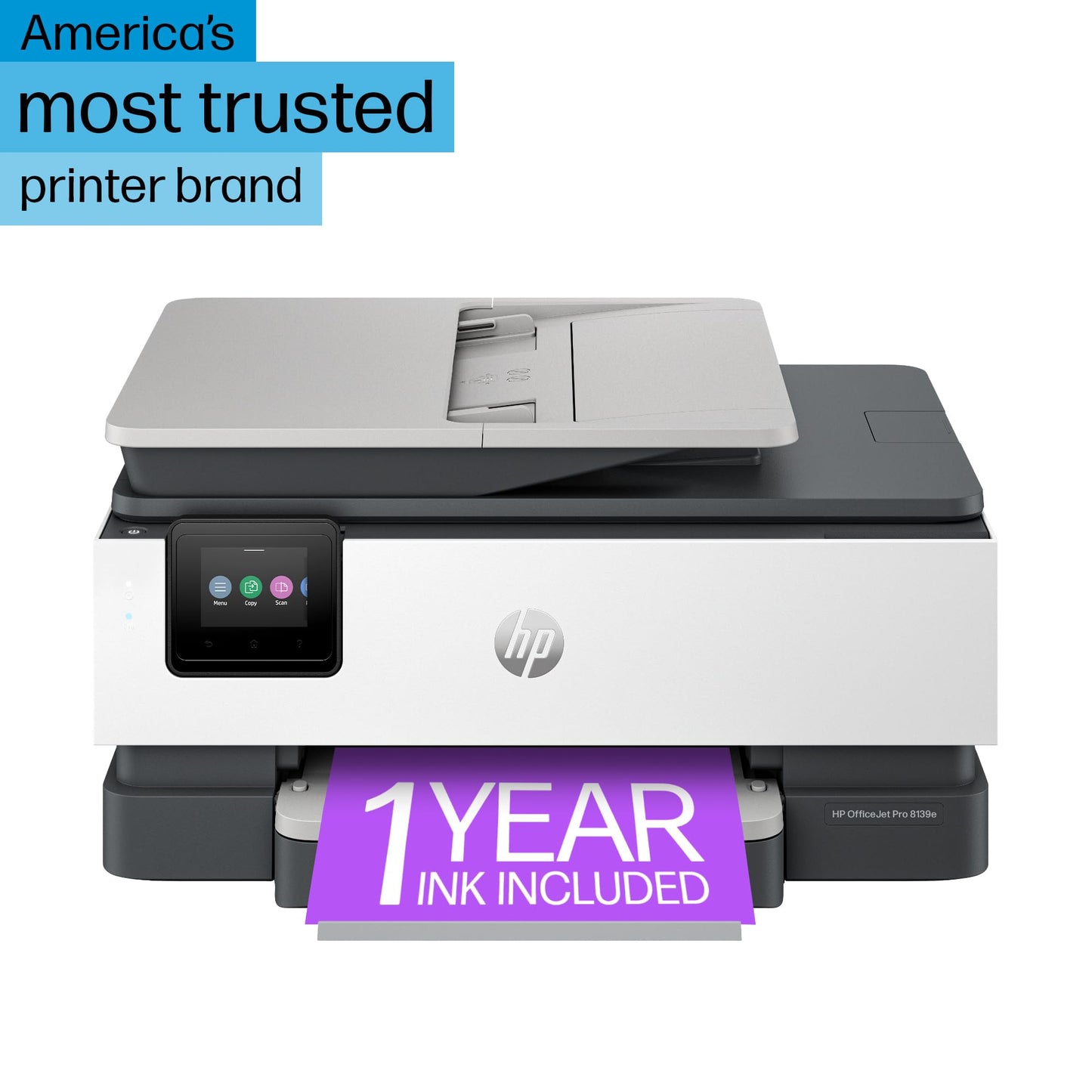 HP OfficeJet Pro 8139e All-in-One Printer w/ bonus 12months Instant Ink with HP+