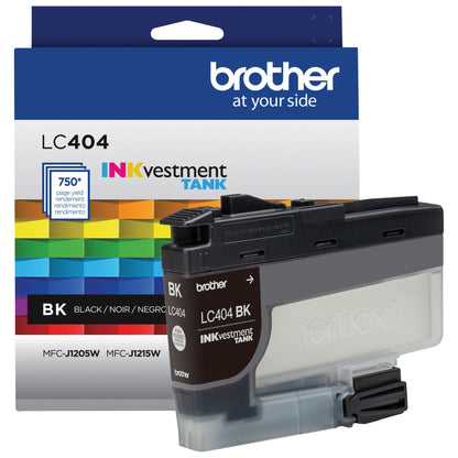 Brother LC404BKS INKvestment Ink 750 Page-Yield Black