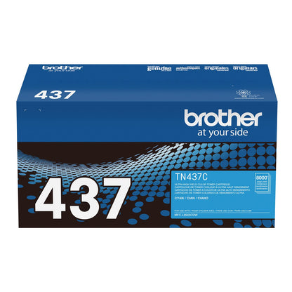 Brother TN437C Ultra High-Yield Toner 8000 Page-Yield Cyan