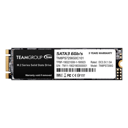 TEAMGROUP MS30 256GB with SLC Cache 3D NAND TLC M.2 2280 SATA III 6Gb/s Internal