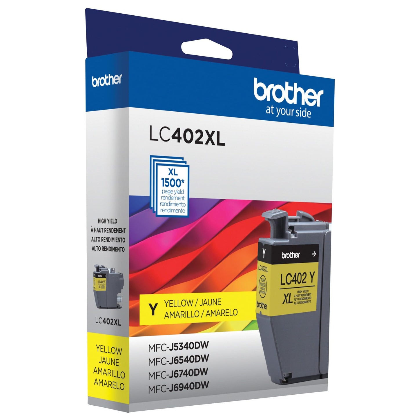 Brother LC402XL Original High XL Yield Ink Cartridge Yellow LC402XLYS