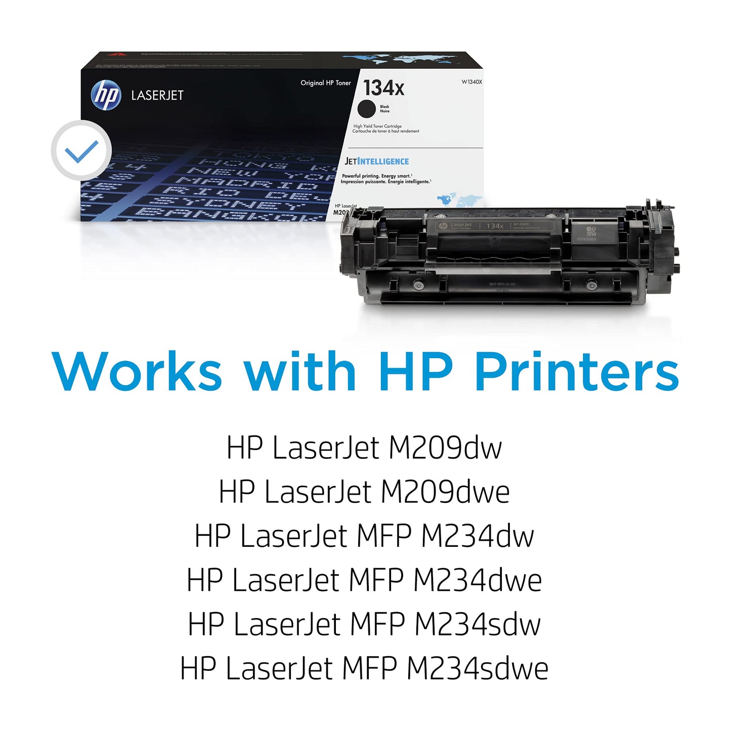 HP 134X W1340X High-Yield Black Original Laser Toner Cartridge