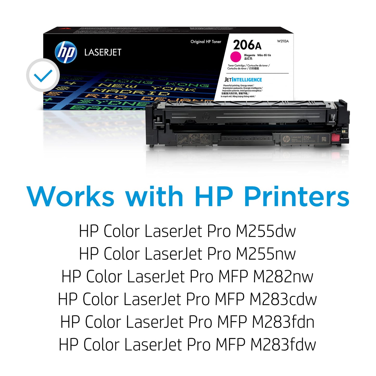 HP 206A W2113A Original LaserJet Toner Magenta