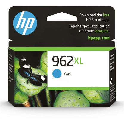 HP 962XL High Yield Ink Cartridge - Cyan