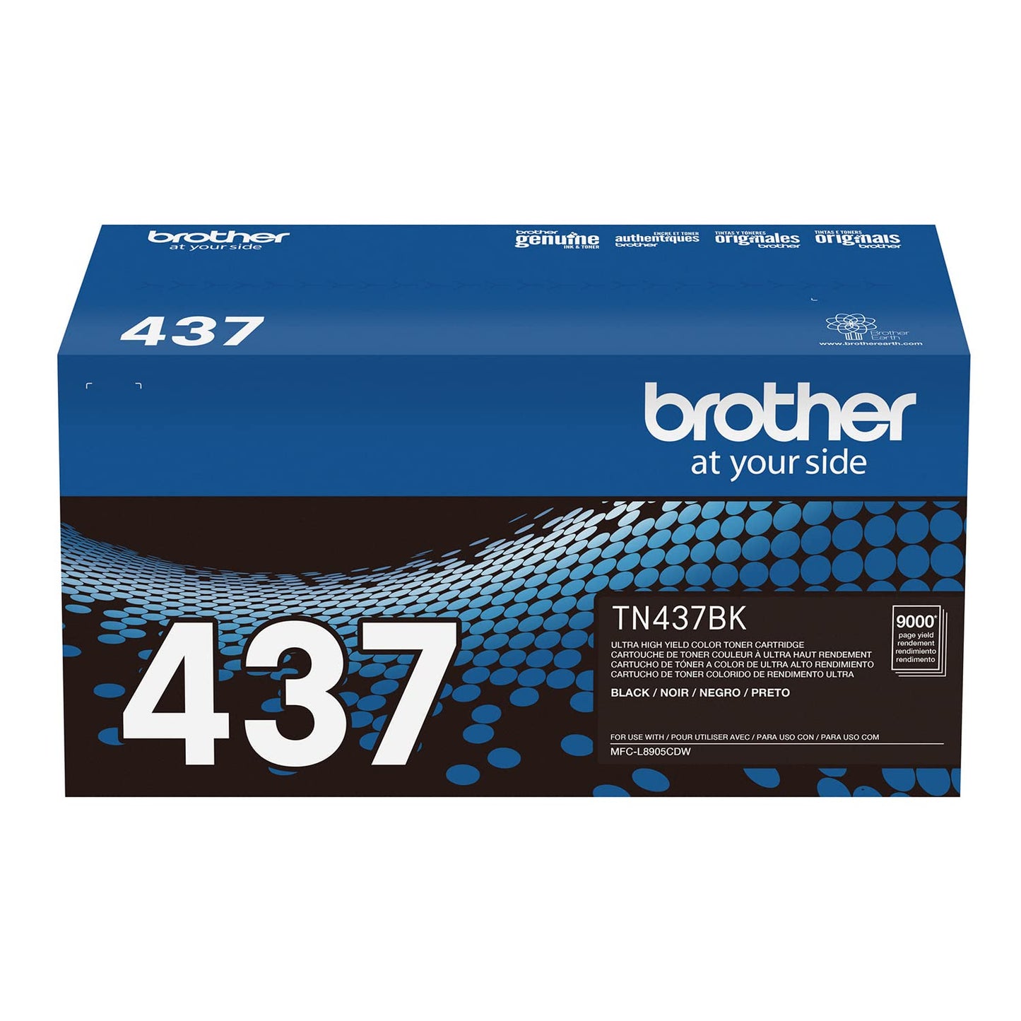 Brother TN437BK Ultra High-Yield Toner 9000 Page-Yield Black