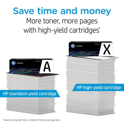 HP 414X High Yield LaserJet Toner Cartridge - Cyan