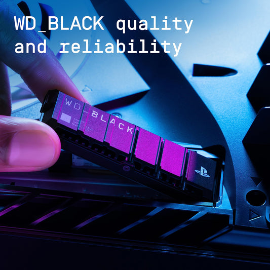 Western Digital WD_BLACK™ SN850P 2TB NVMe™ SSD for PS5™ consoles M.2 2280