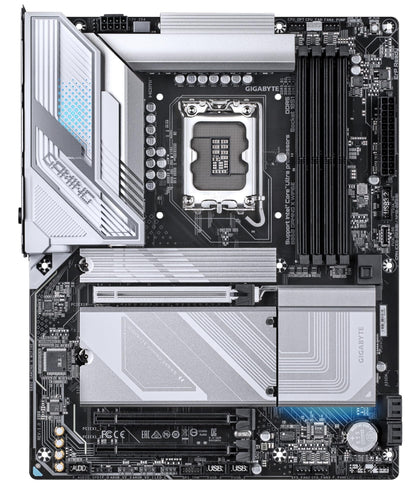 GIGABYTE B860 GAMING X WIFI6E Intel Core Ultra (Series 2) LGA 1851 Motherboard, ATX, DDR5, 3x M.2, PCIe 5.0, USB-C, WIFI6E, 2.5GbE LAN, EZ-Latch