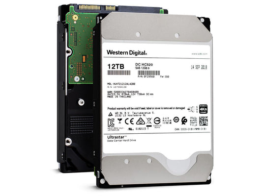 WD Ultrastar DC HC520 | HUH721212AL4200 (0F29560) | 12TB 7200 RPM 4Kn