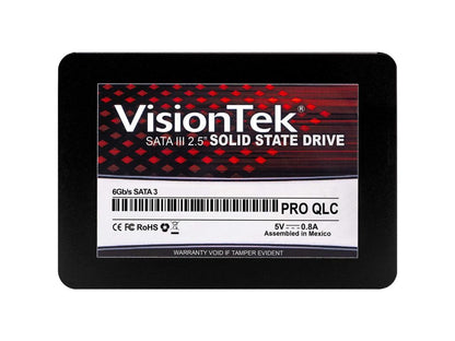 VisionTek Pro 2.5" 1TB SATA III 3D QLC Internal Solid State Drive (SSD) 901369