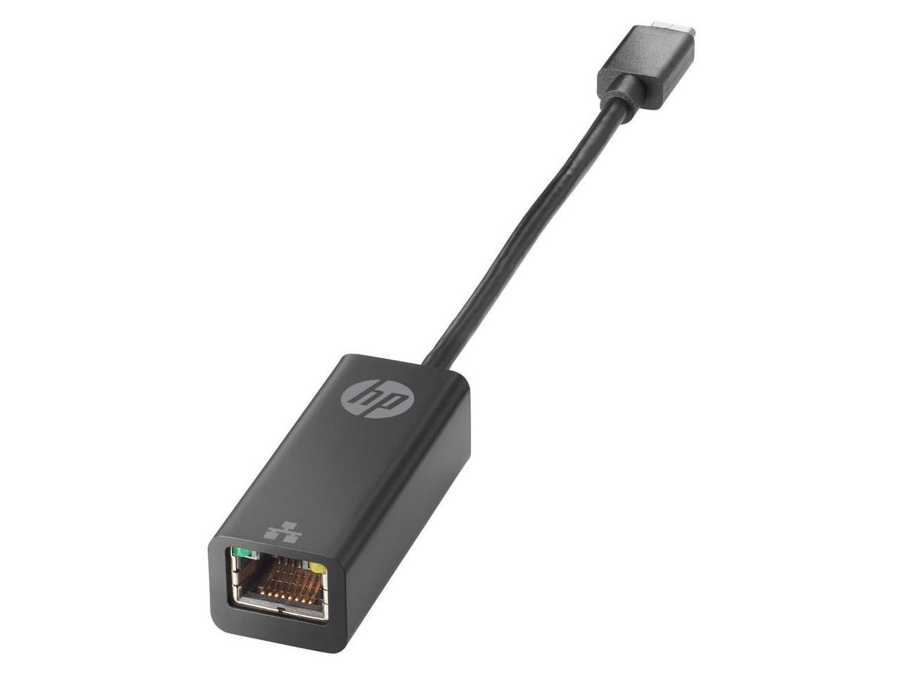 HP Ethernet Adapter - USB Type C - 128 MB/s Data Transfer Rate - 1 - Twisted