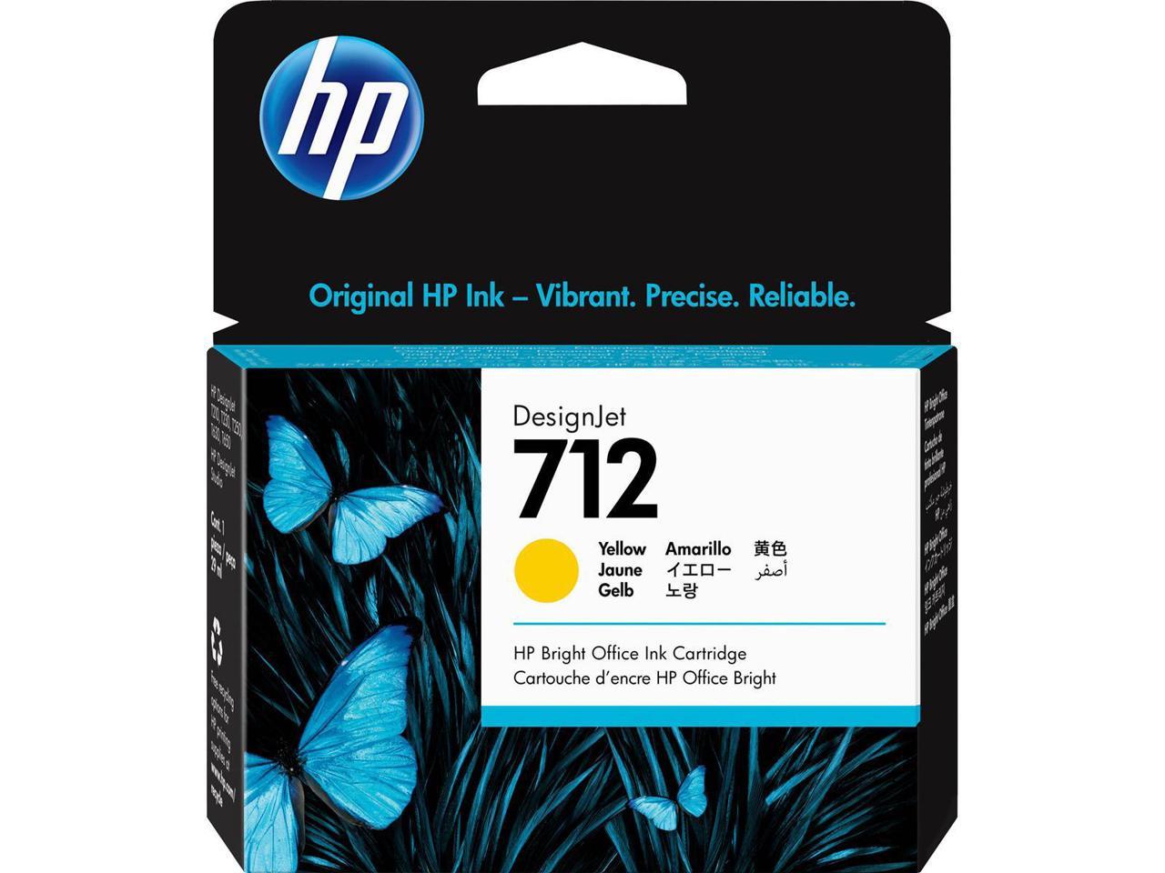 HP 712 3ED69A Yellow Original Ink Cartridge