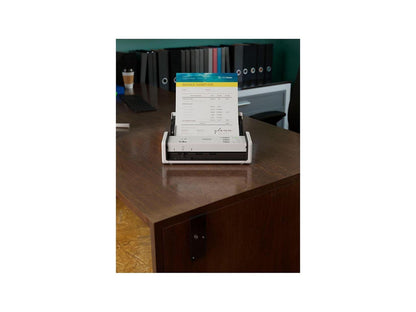 Brother ADS-1350W Duplex Portable Document Scanner White/Black (ADS1350W)