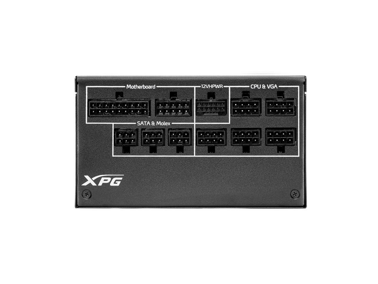 XPG Cybercore II 1000W PCIE 5 & ATX 3.0 Power Supply - Full Modular - 80 Plus