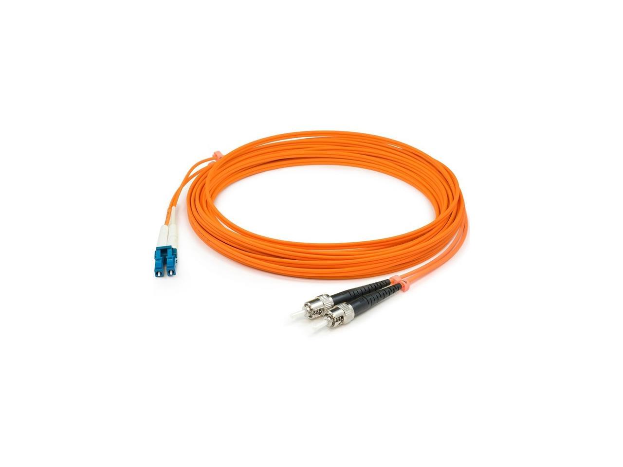 AddOn ADD-ST-LC-5M6MMF 16.40 ft. Orange Multi-Mode fiber (MMF) Duplex SC/LC OM1