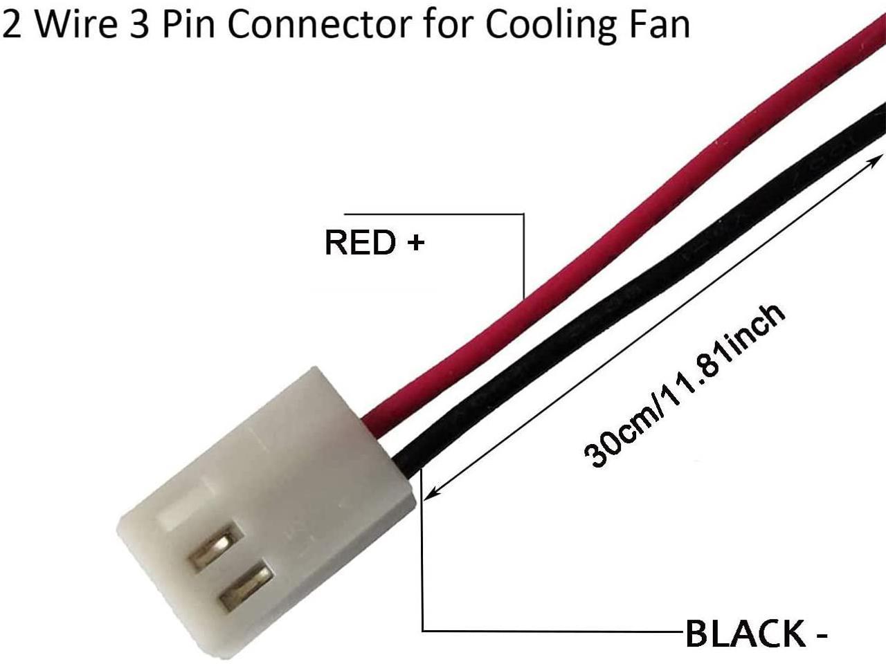 Delta 120mm High CFM Fan AFB1224SHE 24V DC 120mm 3Pin 2 Wire PC Computer CPU