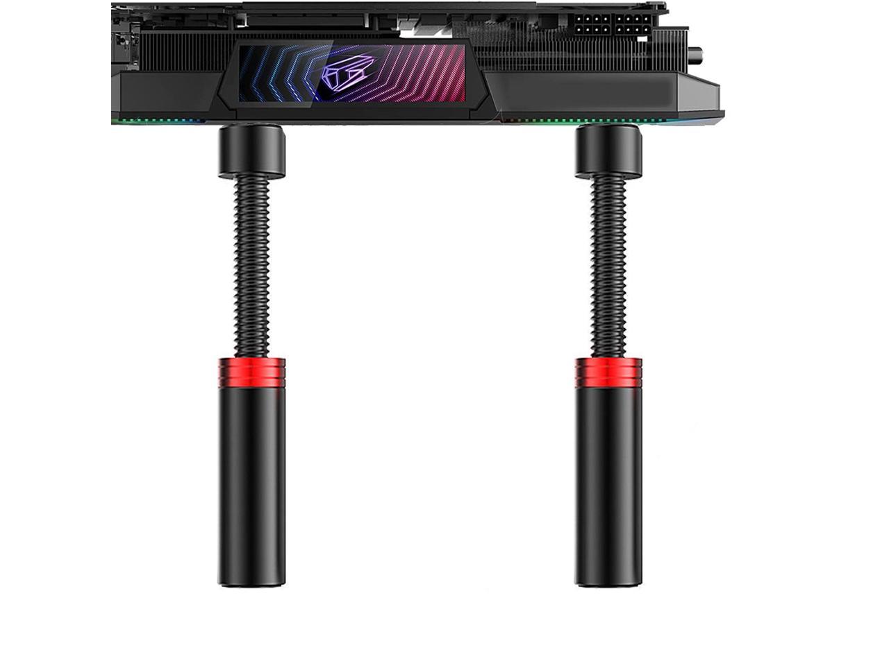 2-Pack Graphics Cards GPU Brace Support Adjustable Height 75mm-125mm Video Cards