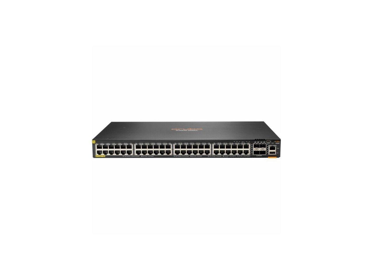 Aruba CX 6200F 48G Class 4 PoE 4SFP+ 740W Switch - 48 Ports - Manageable -