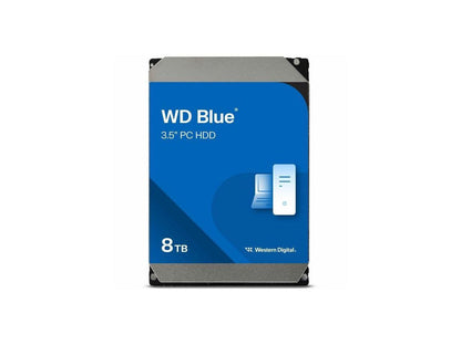 WD Blue 8TB Desktop Hard Disk Drive - 5640 RPM SATA 6Gb/s 256MB Cache