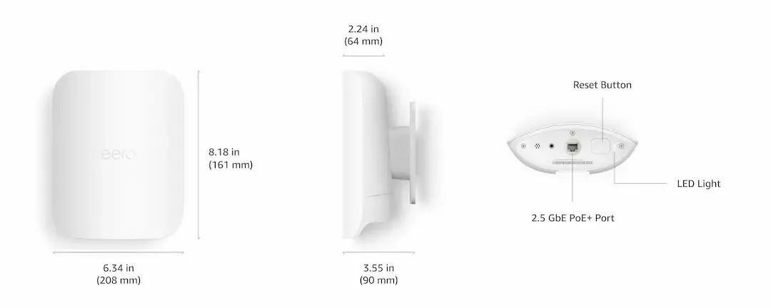 EERO SN11111 Outdoor 7 Mesh WiFi Router