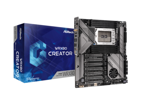 ASRock WRX80 CREATOR R2.0 AMD WRX80 SATA 6Gb/s Extended ATX AMD Motherboard
