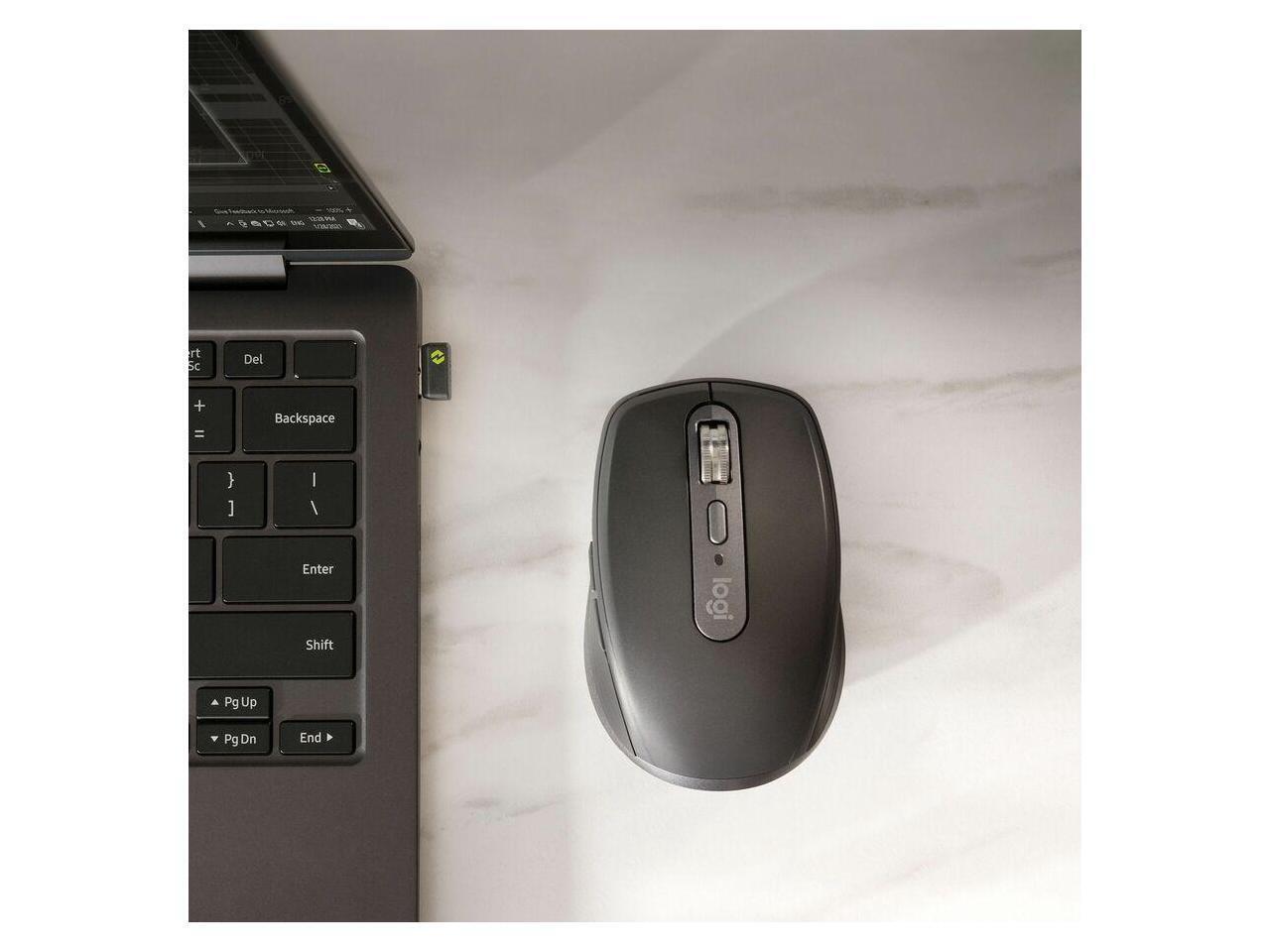 Logitech MX Anywhere 3S for Business Wireless Mouse Darkfield Wireless Bluetooth