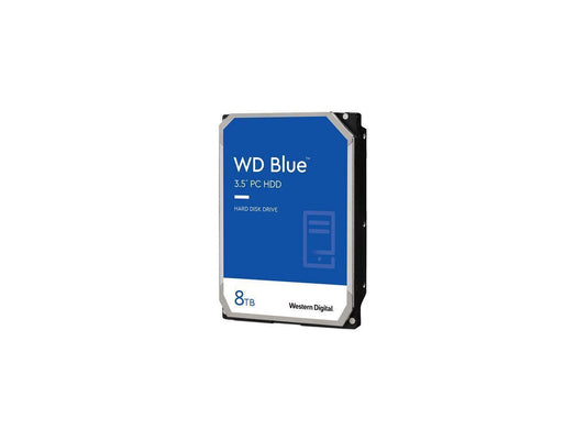 WD Blue WD80EAZZ 8TB 5640 RPM 128MB Cache SATA 6.0Gb/s 3.5" Internal Hard Drive