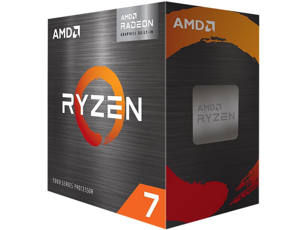 AMD Ryzen 7 5700G-Ryzen 7 5000 G-Series Cezanne (Zen 3) 8-Core 3.8GHz Socket AM4