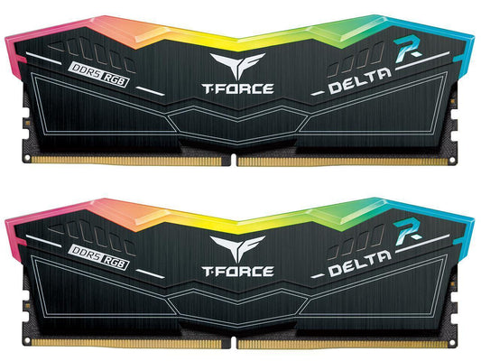 Team Group Delta RGB DDR5 32GB (2 x 16GB) 288-Pin PC RAM DDR5 7600 (PC5 60800)