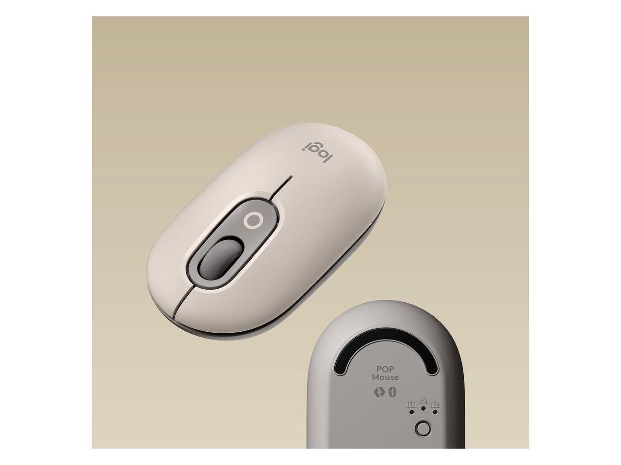 Logitech POP Wireless Mouse with Customizable Emoji Wireless Bluetooth