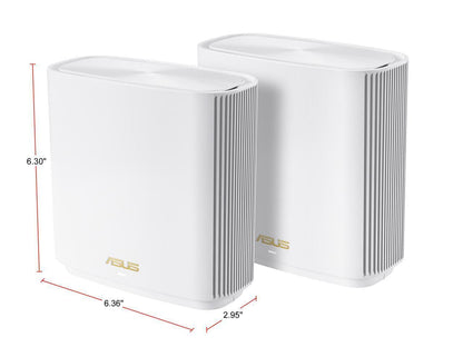 ASUS ZenWiFi AX Whole-Home Tri-band Mesh System (XT8) - 2 pack