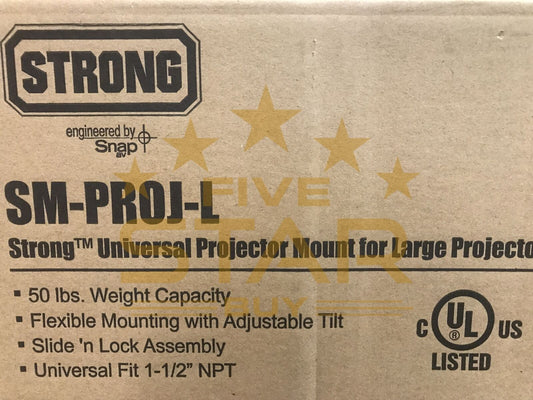 Strong SM-PROJ-L-BLK Universal Projector Mount